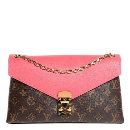 Louis Vuitton Monogram Pallas Chain Rose Litchi 1 of 7