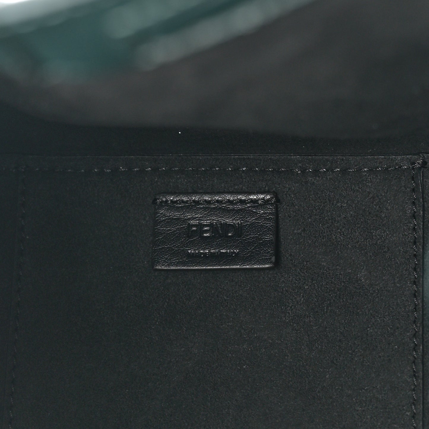 Vitello Cher Grace Mini Fendi Origami Verde Inglese