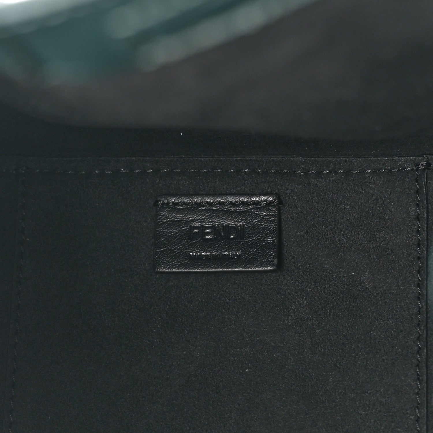 Fendi Vitello Cher Grace Mini Fendi Origami Verde Inglese 6 of 11