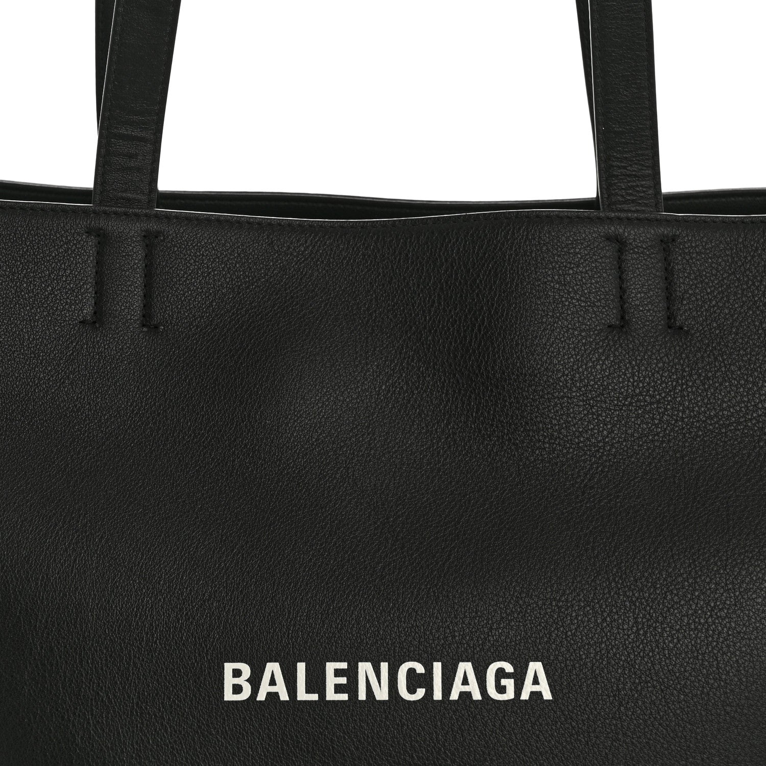 Balenciaga Smooth Calfskin Everyday East West Tote Bag Black 8 of 13