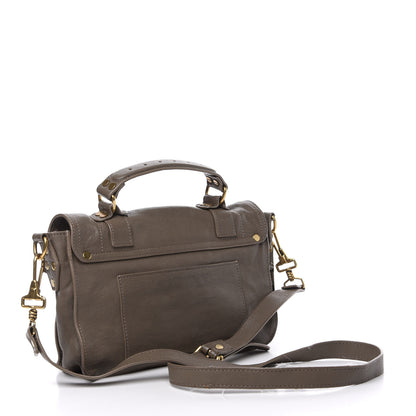 Proenza Schouler Lambskin Tiny PS1 Satchel Smoke 3 of 11