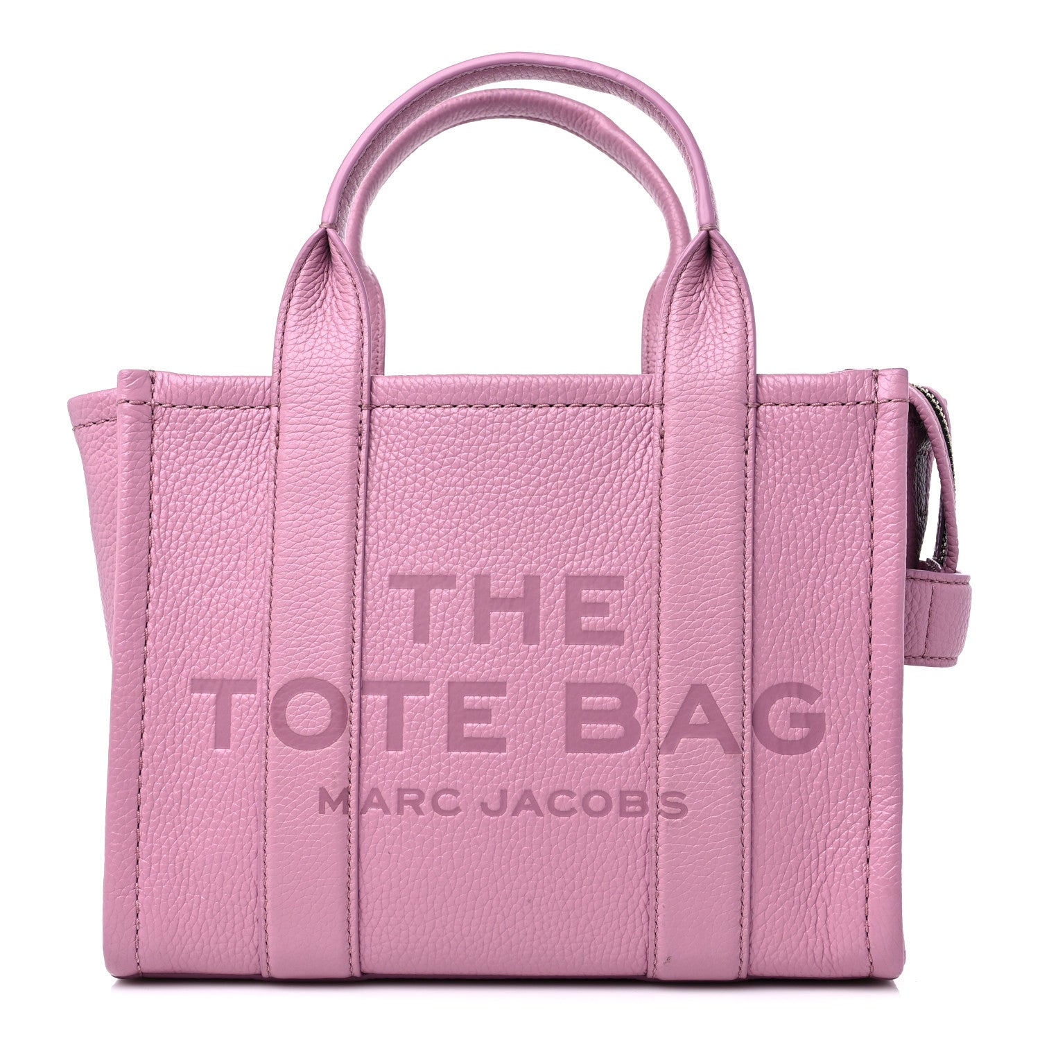 Marc Jacobs Grained Calfskin Small The Tote Bag Orchid Haze 1 of 13