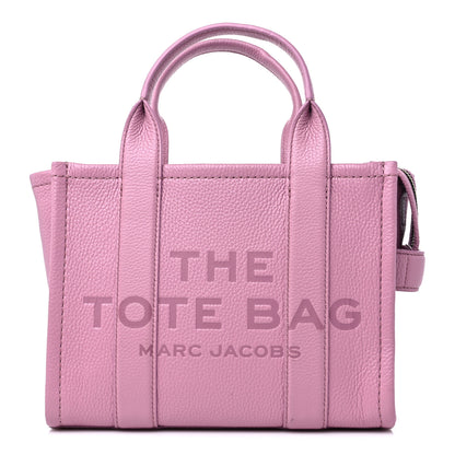 Marc Jacobs Grained Calfskin Small The Tote Bag Orchid Haze 1 of 13