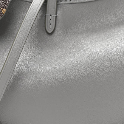 Louis Vuitton Lambskin CarryAll Cargo Vibe PM Trianon Gray 7 of 9
