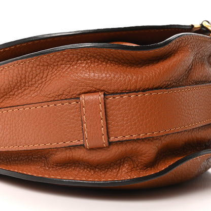Chloe Calfskin Medium Marcie Round Crossbody Bag Tan 10 of 11