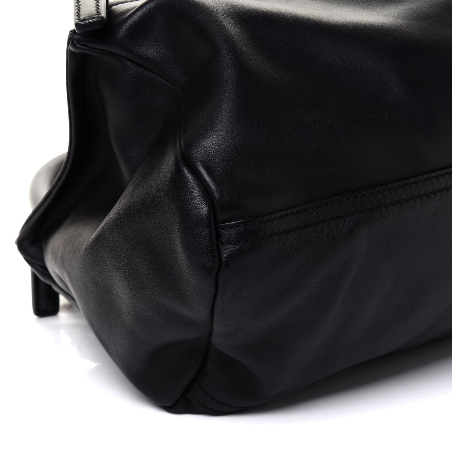 Calfskin Small Studded Star Pandora Black