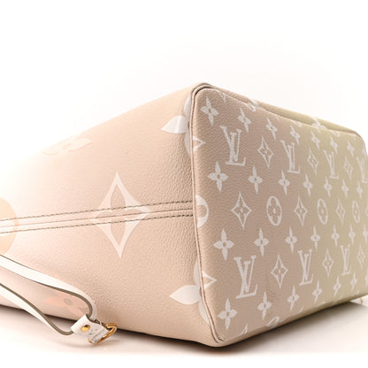 Louis Vuitton Monogram Giant Spring In The City Neverfull MM Sunset Kaki 9 of 10