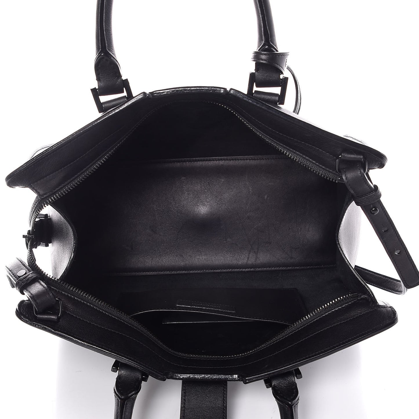Smooth Calfskin Small Monogram Cabas Black