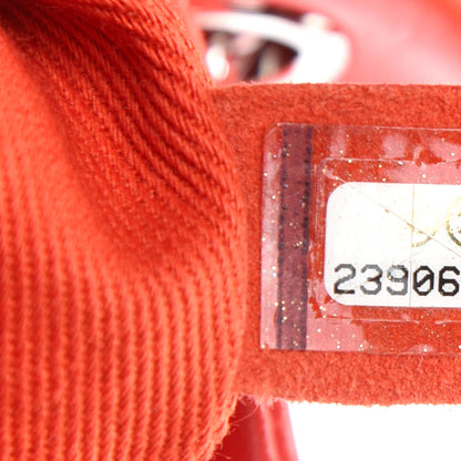 Chanel Lambskin Quilted Backpack Pocket Red 10 of 11
