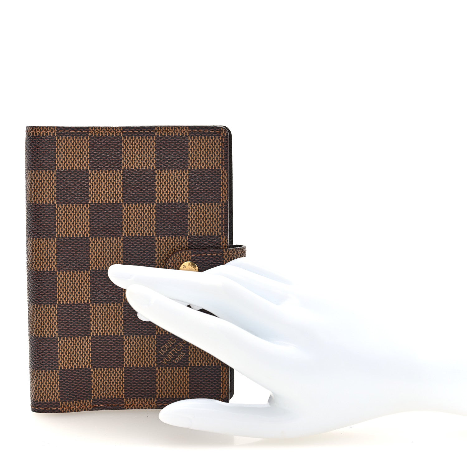 Louis Vuitton Damier Ebene Small Ring Agenda Cover 2 of 6