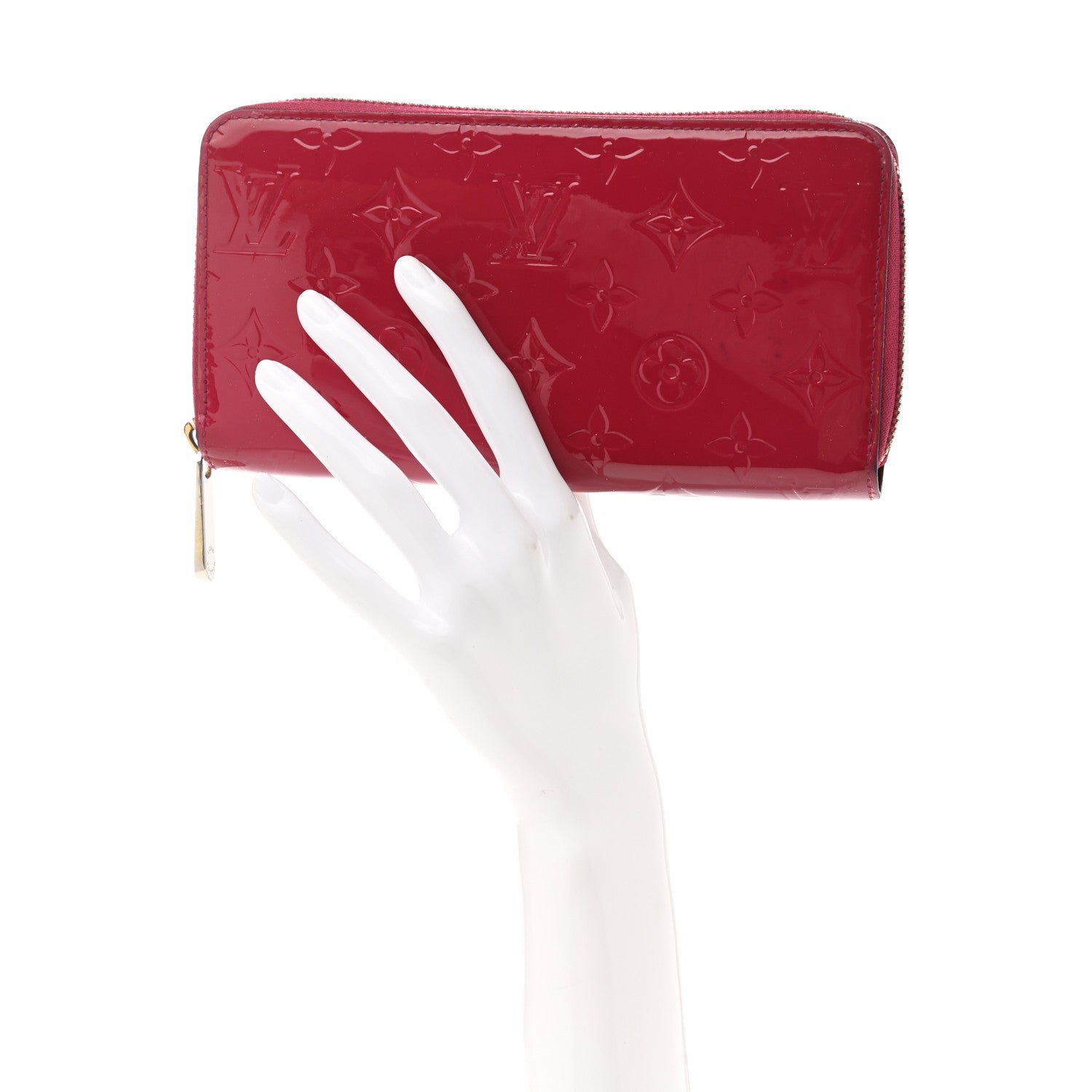 Louis Vuitton Vernis Zippy Wallet Rose Indien 2 of 10