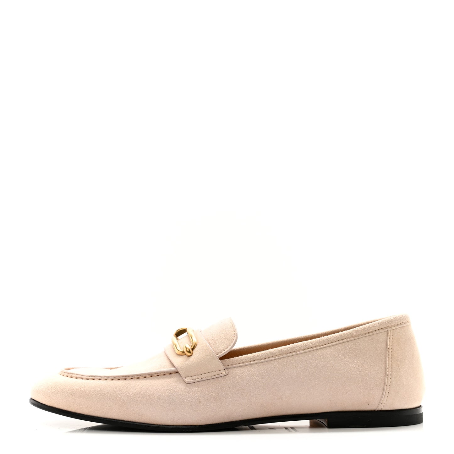 Suede Goatskin Womens Colette Loafers 41 Blanc Poros