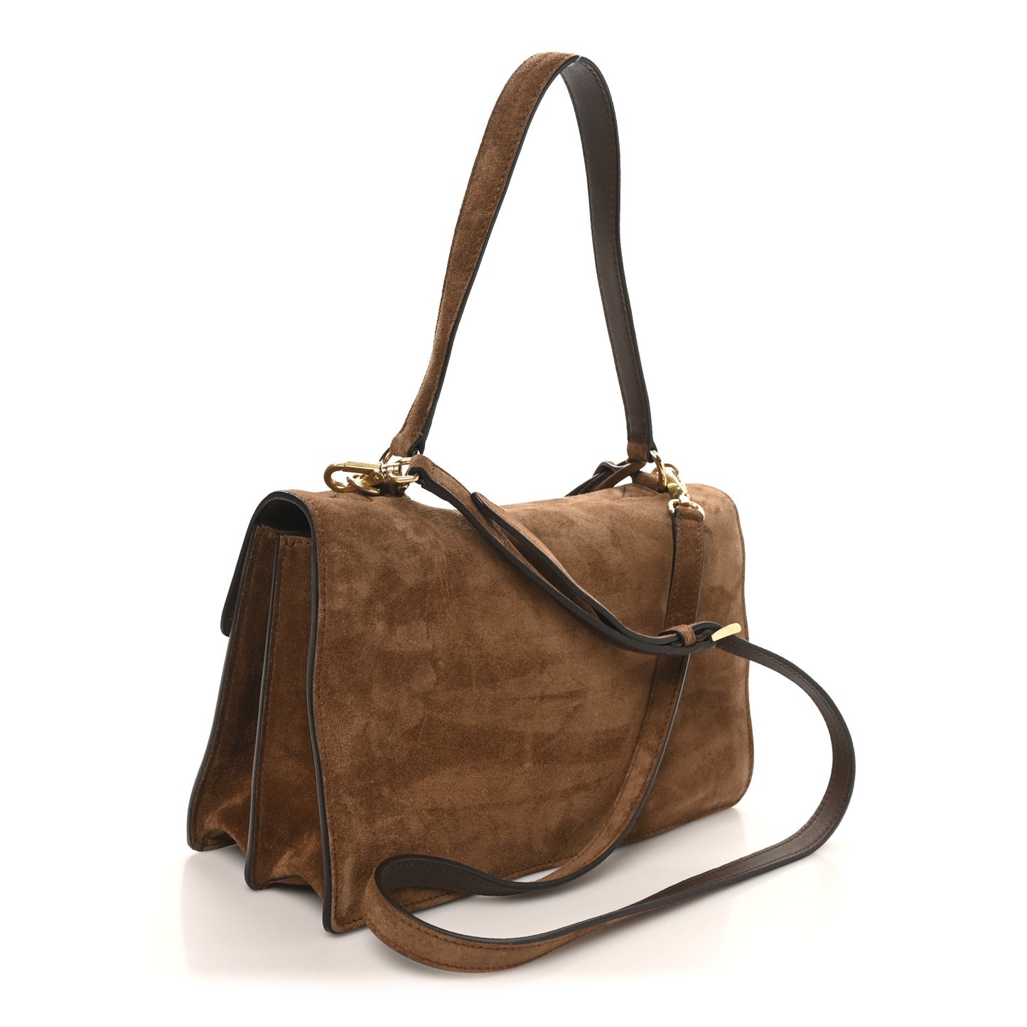 Camoscio Medium Soft Sound Shoulder Bag Cacao