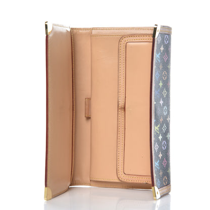 Louis Vuitton Monogram Multicolor Porte Tresor International Wallet Black 5 of 16