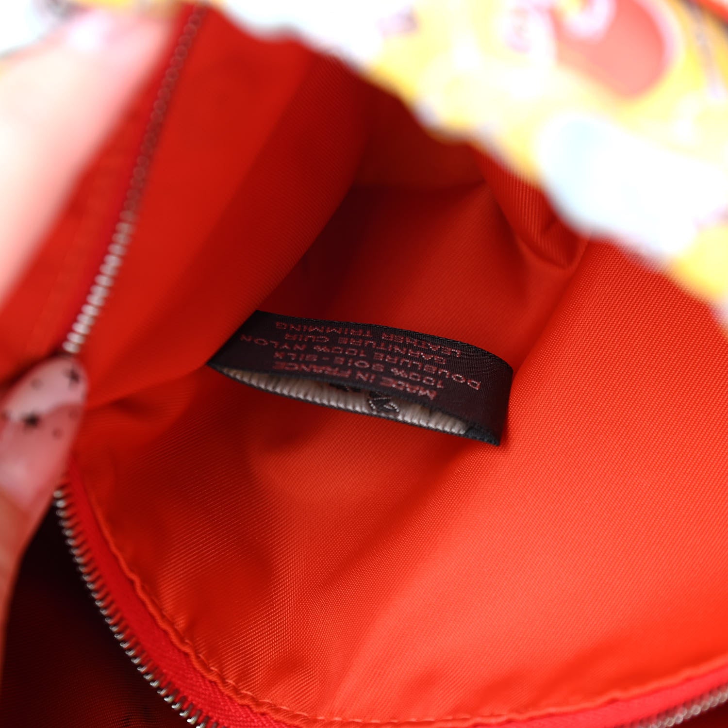 Hermes Silk Barenia Fourbi 25 MM Pouch 9 of 9