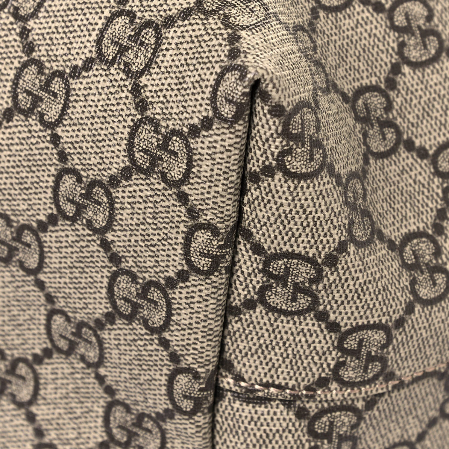 Gucci GG Supreme Monogram Medium Ophidia Shopping Tote Brown 10 of 12