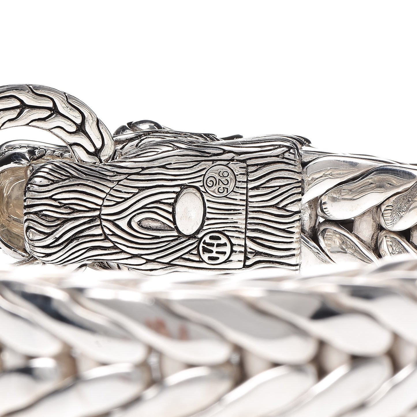 Sterling Silver Large Legends Naga Dragon Bracelet