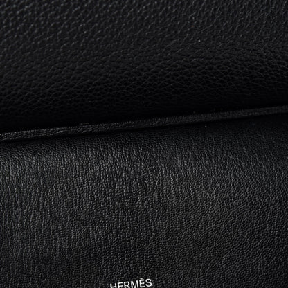 Hermes Taurillon Clemence Jypsiere 37 Black 9 of 12