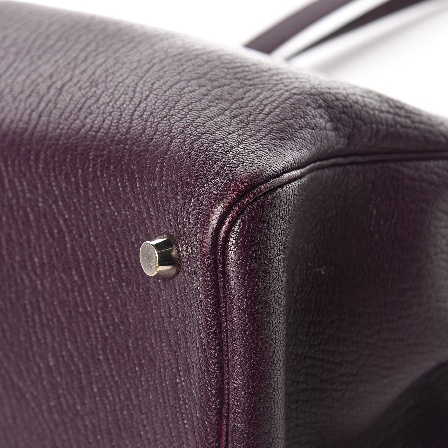 Hermes Chevre de Coromandel Cabana Tote Raisin 14 of 14