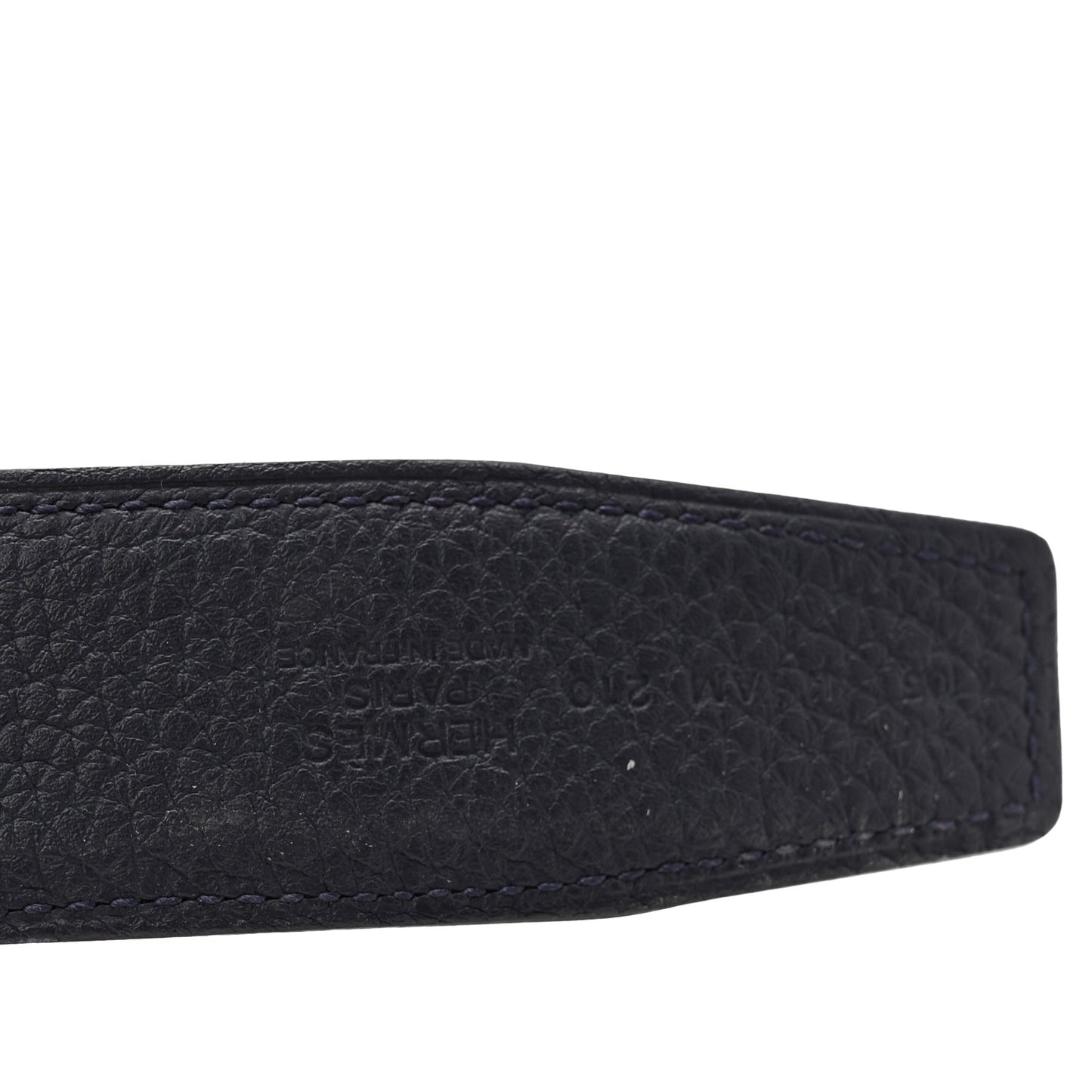 Box Togo 32mm Panache Belt 105 42 Black Bleu de Prusse