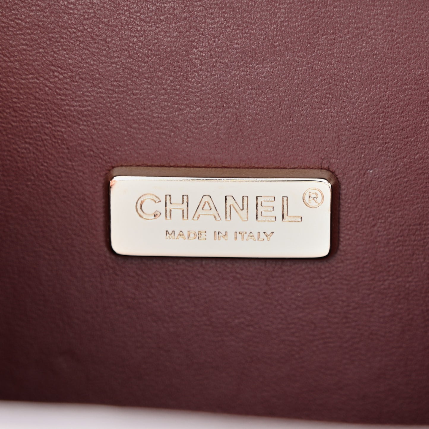 Lambskin Room Card Minaudiere Evening Bag White Gold