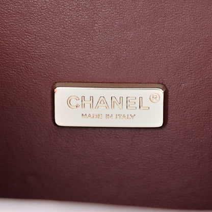 Chanel Lambskin Room Card Minaudiere Evening Bag White Gold 6 of 12