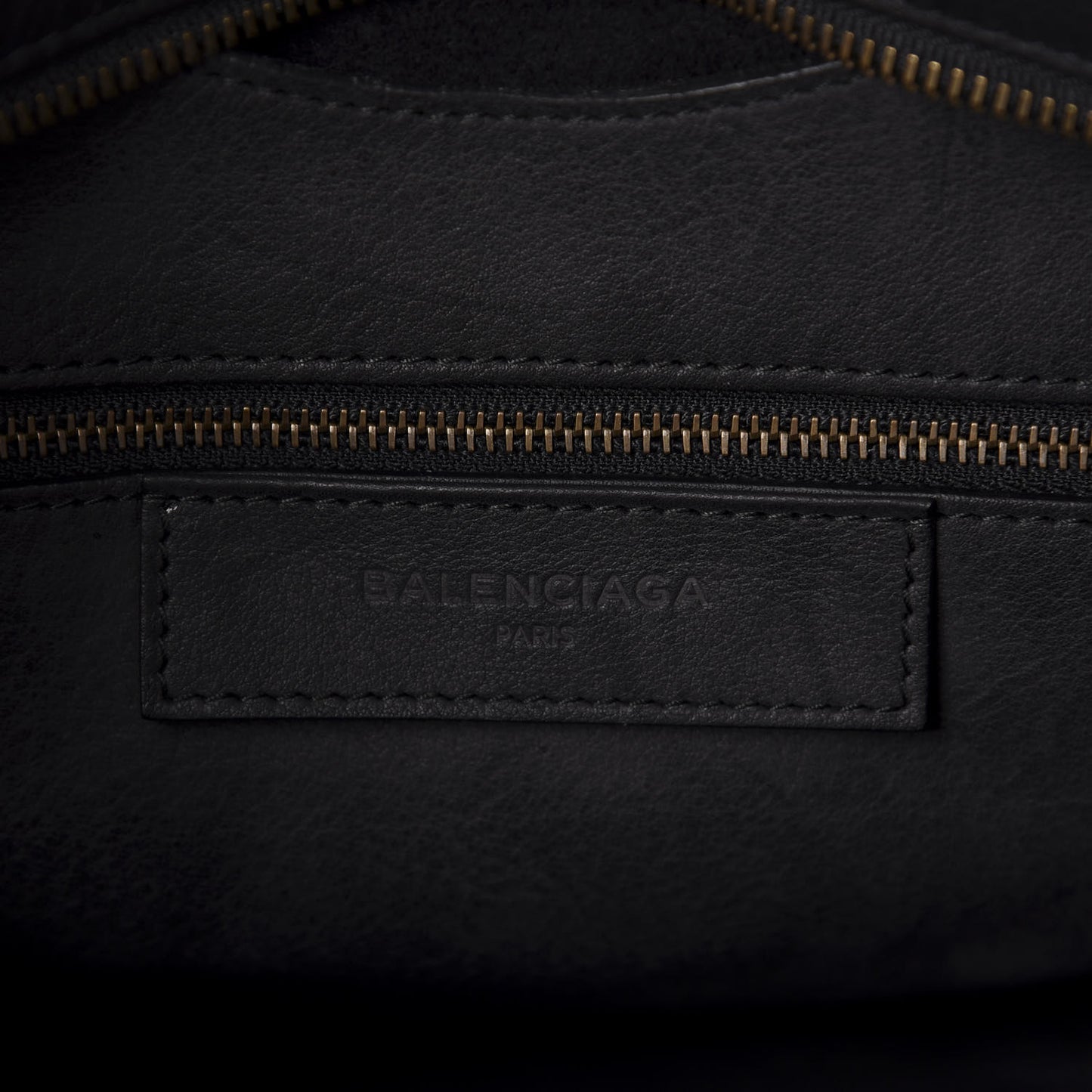 Veau Soyeux Perforated Blackout Hardware City Black