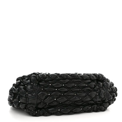 Valentino Garavani Nappa Spikeme Hobo Bag Black 4 of 9