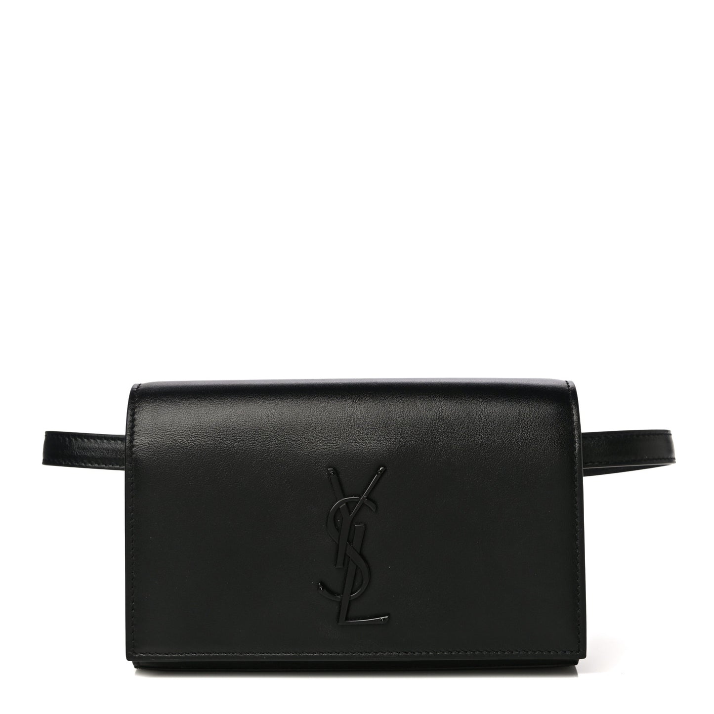 Smooth Calfskin Monogram Kate Belt Bag Black