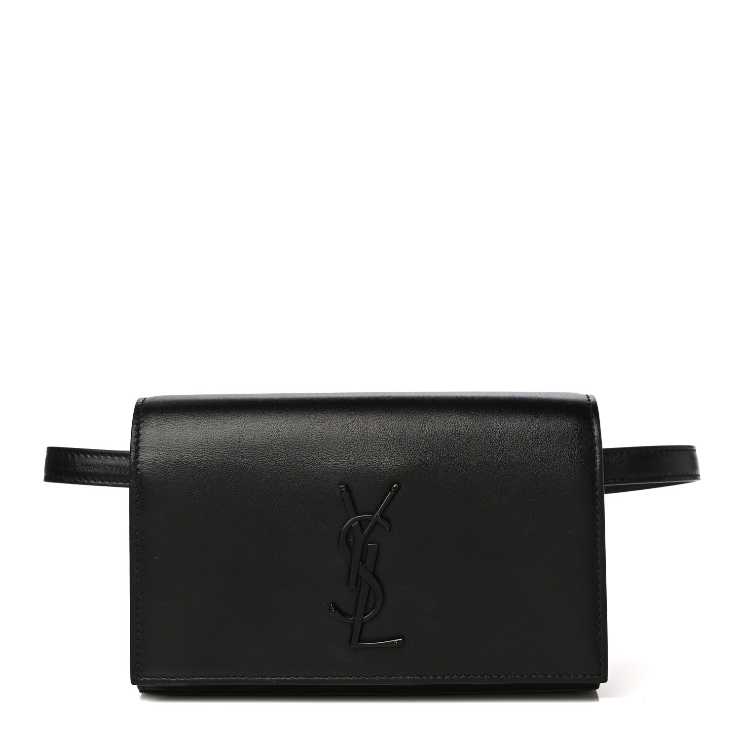 Saint Laurent Smooth Calfskin Monogram Kate Belt Bag Black 1 of 11