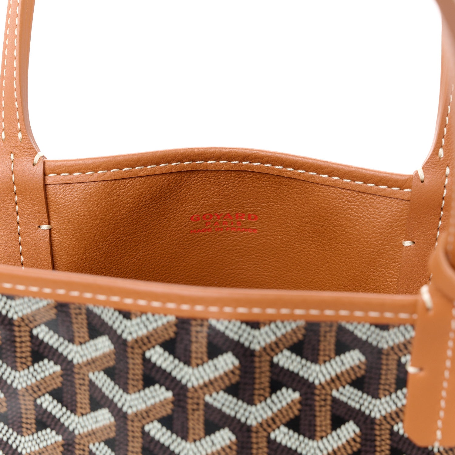 Goyard Goyardine Reversible Mini Anjou Black Gold 11 of 19