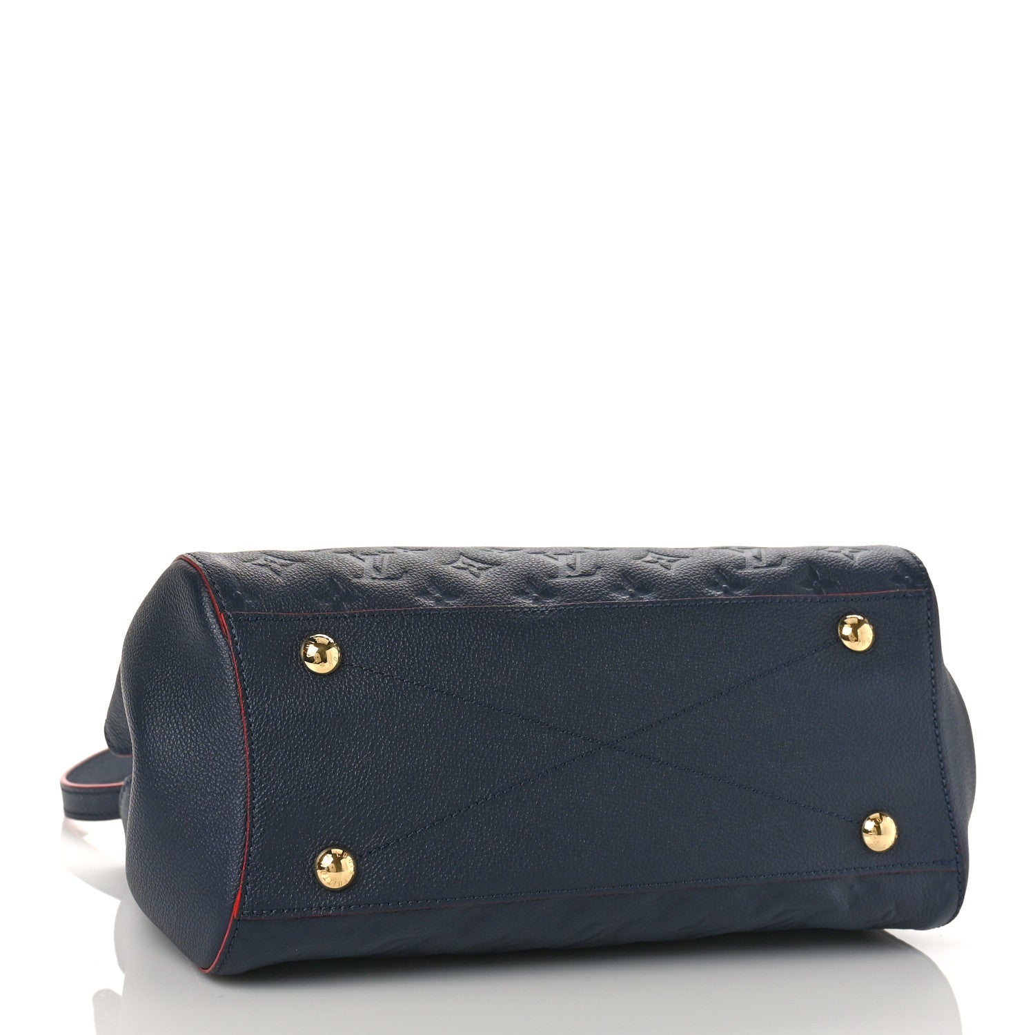 Louis Vuitton Empreinte Montaigne MM Marine Rouge 4 of 8