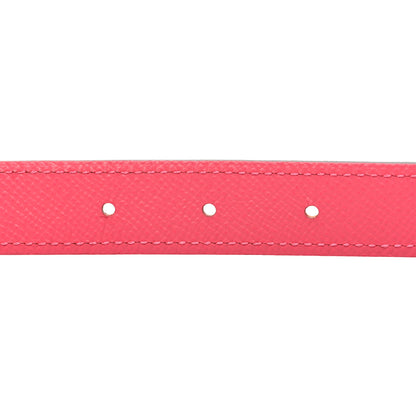 Hermes Epsom Swift 24mm Collier De Chien CDC Belt 90 36 Orange Poppy Rose Azalee 3 of 5