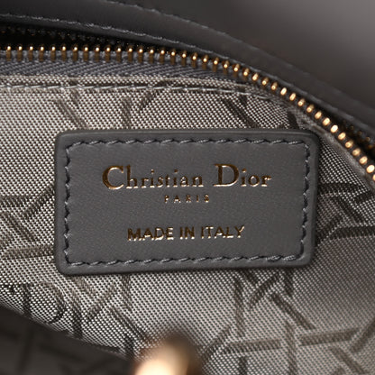 Christian Dior Lambskin Cannage Small My ABCDior Lady Dior Grey 6 of 10