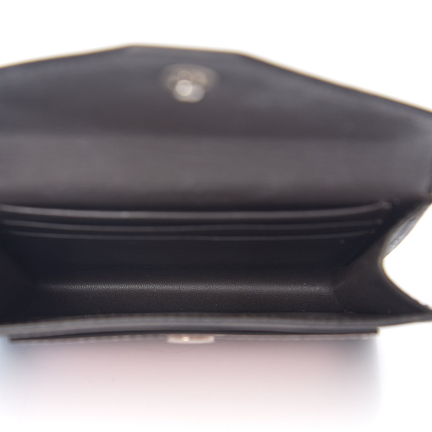Celine Smooth Calfskin Pocket Card Holder Dark Rust 4 of 5