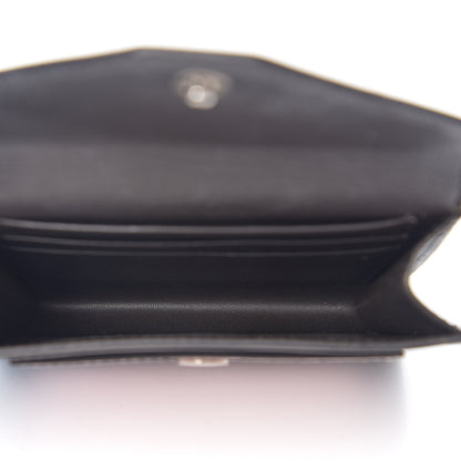 Celine Smooth Calfskin Pocket Card Holder Dark Rust 4 of 5