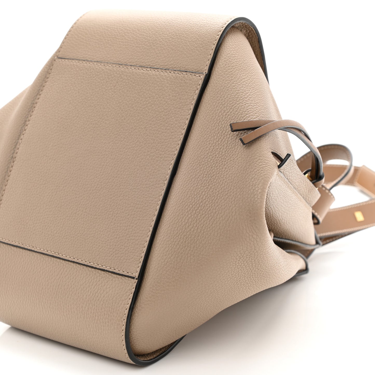 Calfskin Medium Hammock Shoulder Bag Sand Mink