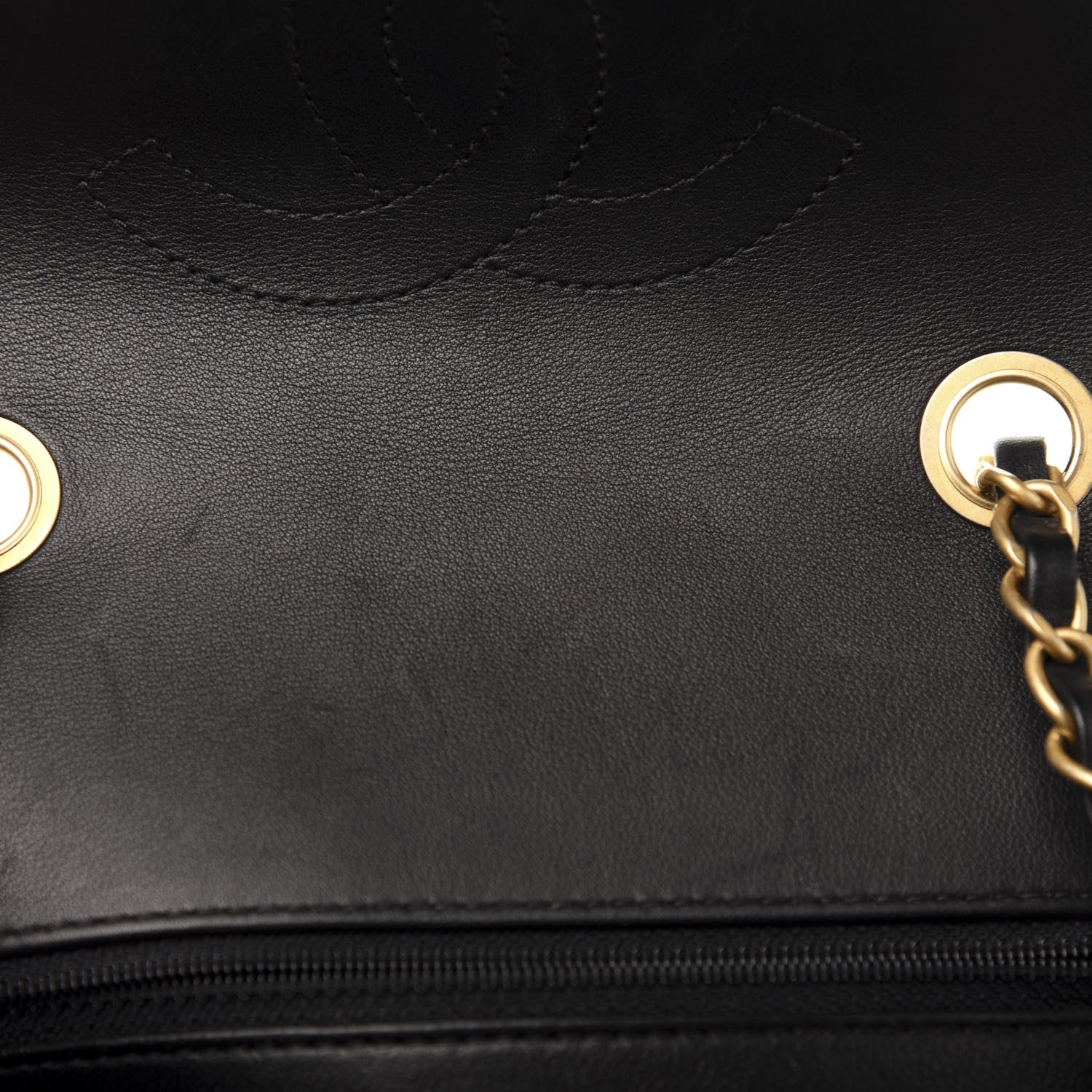 Chanel Caviar Quilted Medium CC Filigree Flap Black 10 of 13