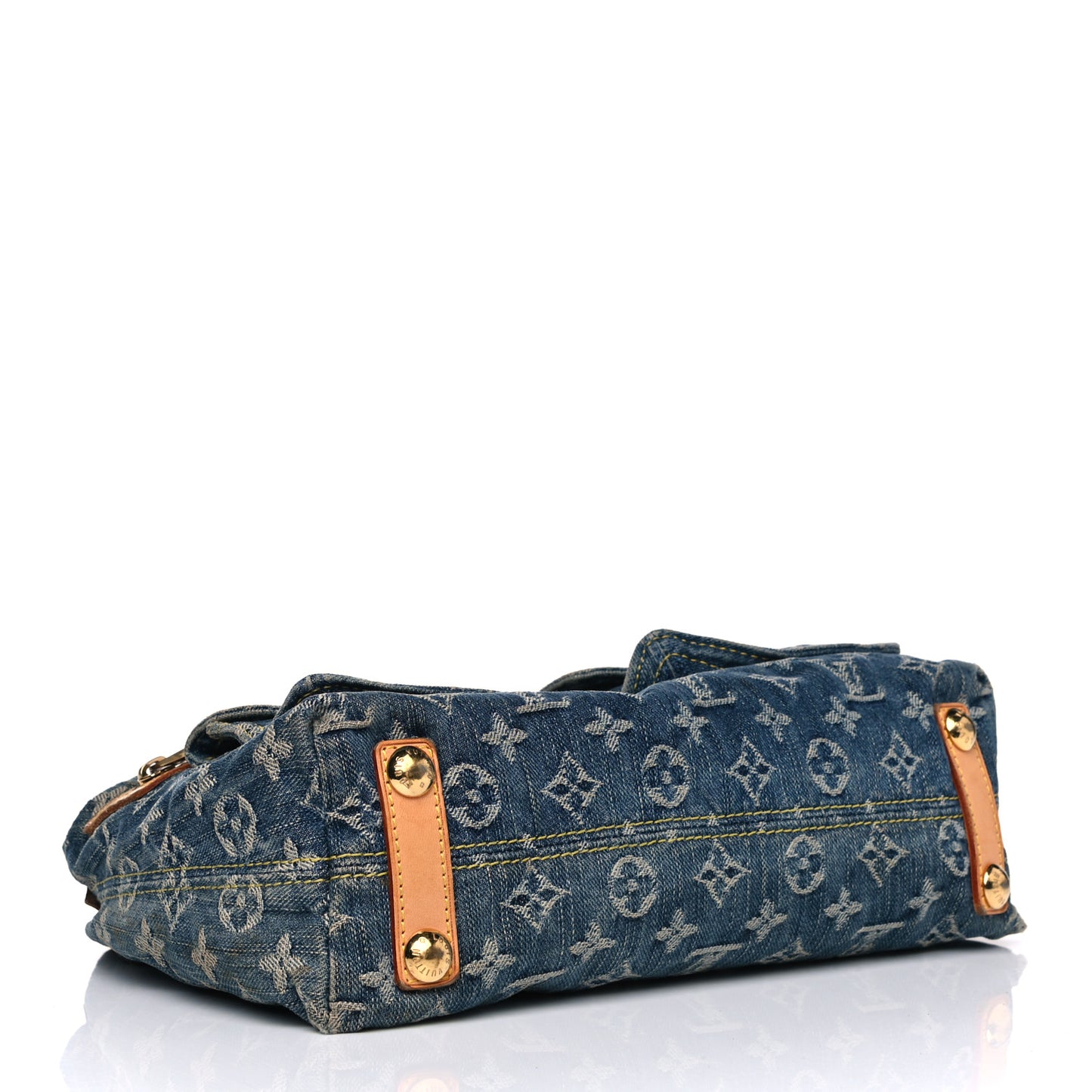 Monogram Denim Baggy PM Blue