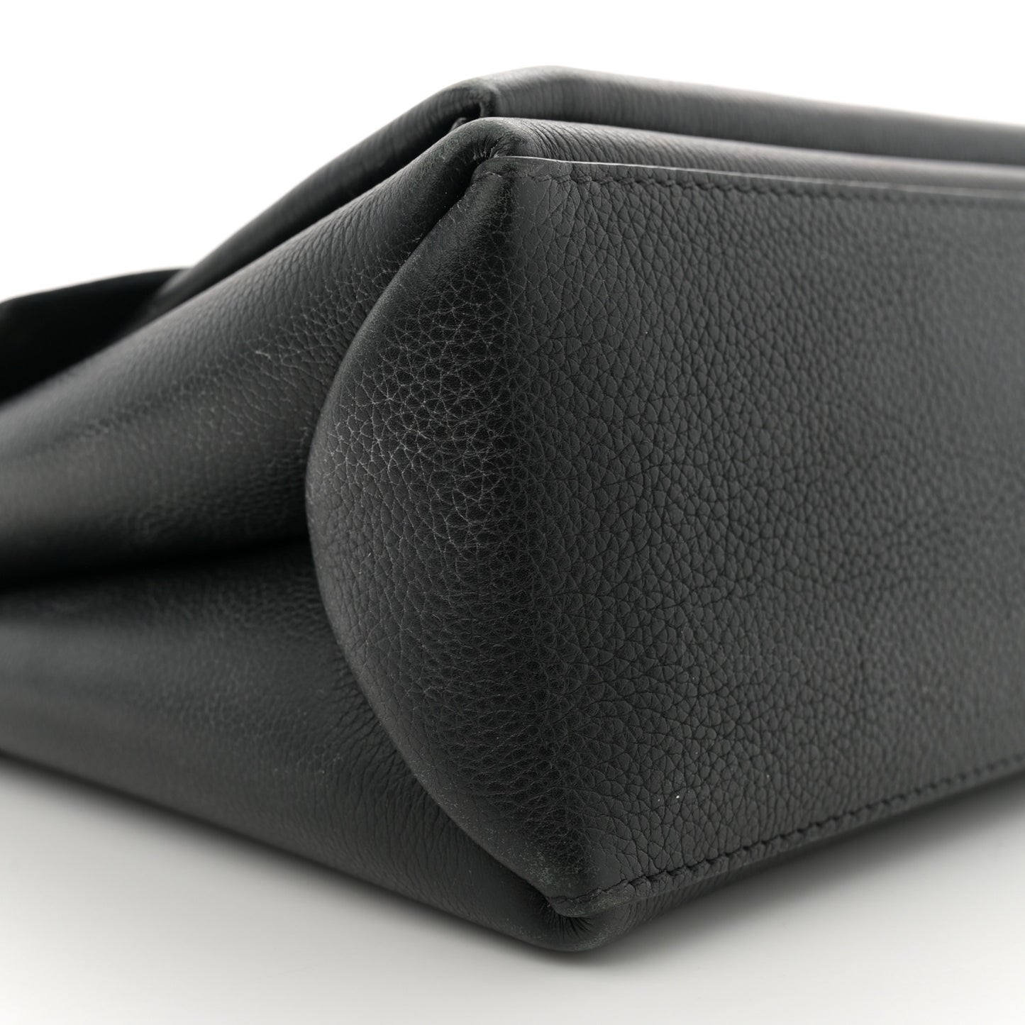 Soft Calfskin My Lockme Top Handle Black