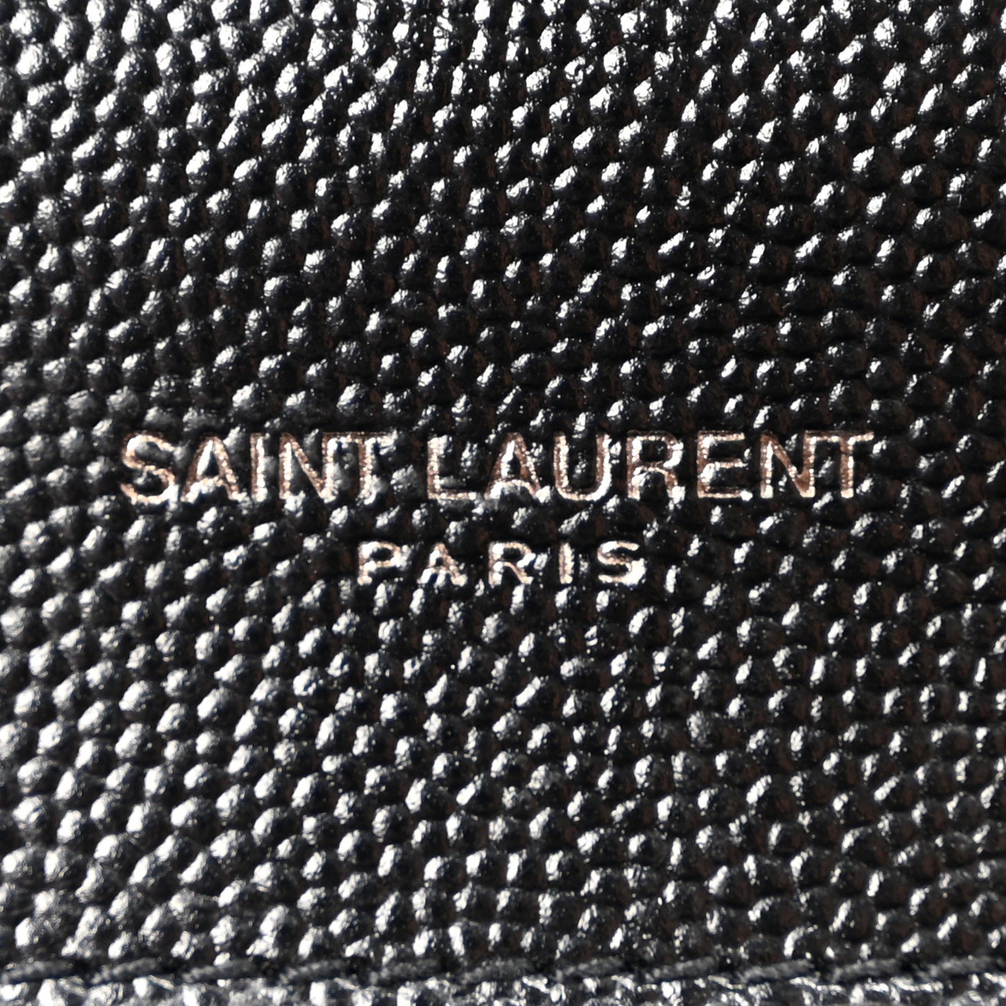 Grain De Poudre Textured Mixed Matelasse Triquilt Medium Monogram Monochrome Satchel Black