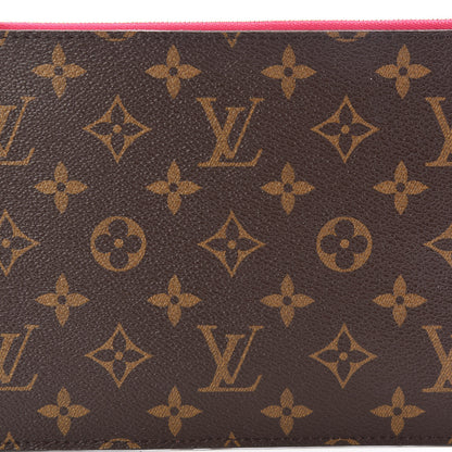 Louis Vuitton Monogram Neverfull MM GM Pochette Pivoine 2 of 10