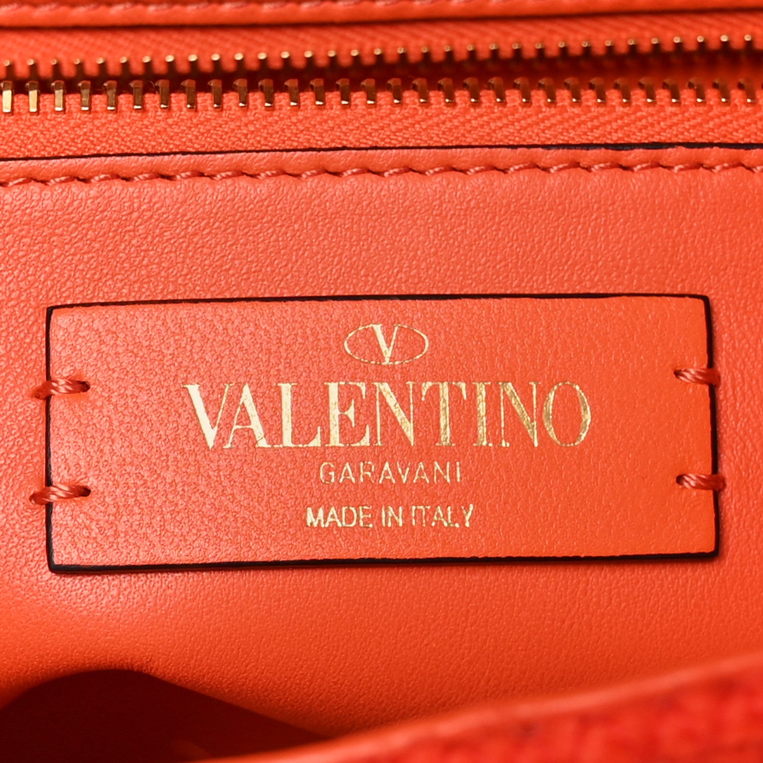 Valentino Garavani Cashmere Medium Roman Stud Shoulder Bag Titian 6 of 9