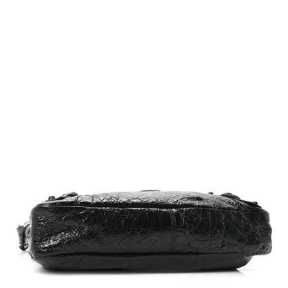 Balenciaga Agneau Arena Classic Hardware Le City First Bag Black 5 of 11