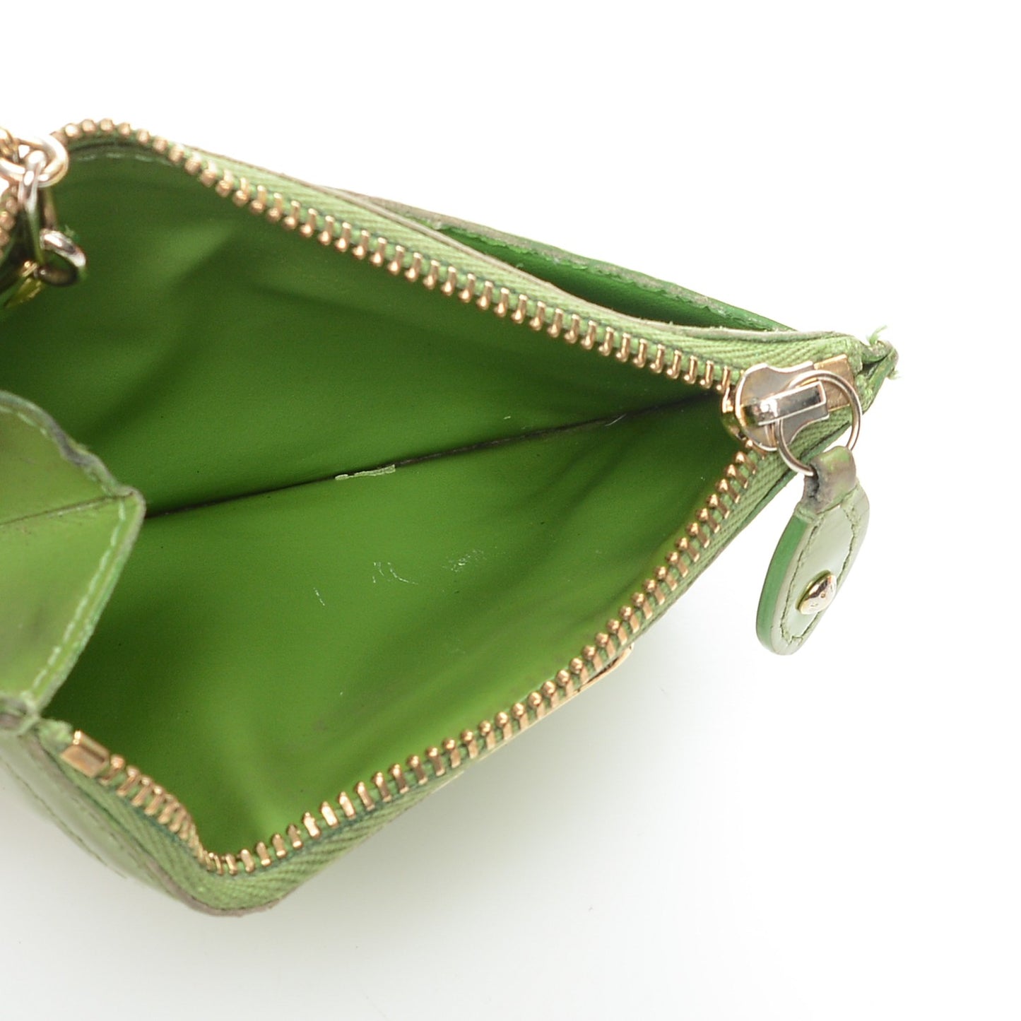 Vernis Key Pouch Vert Tonic