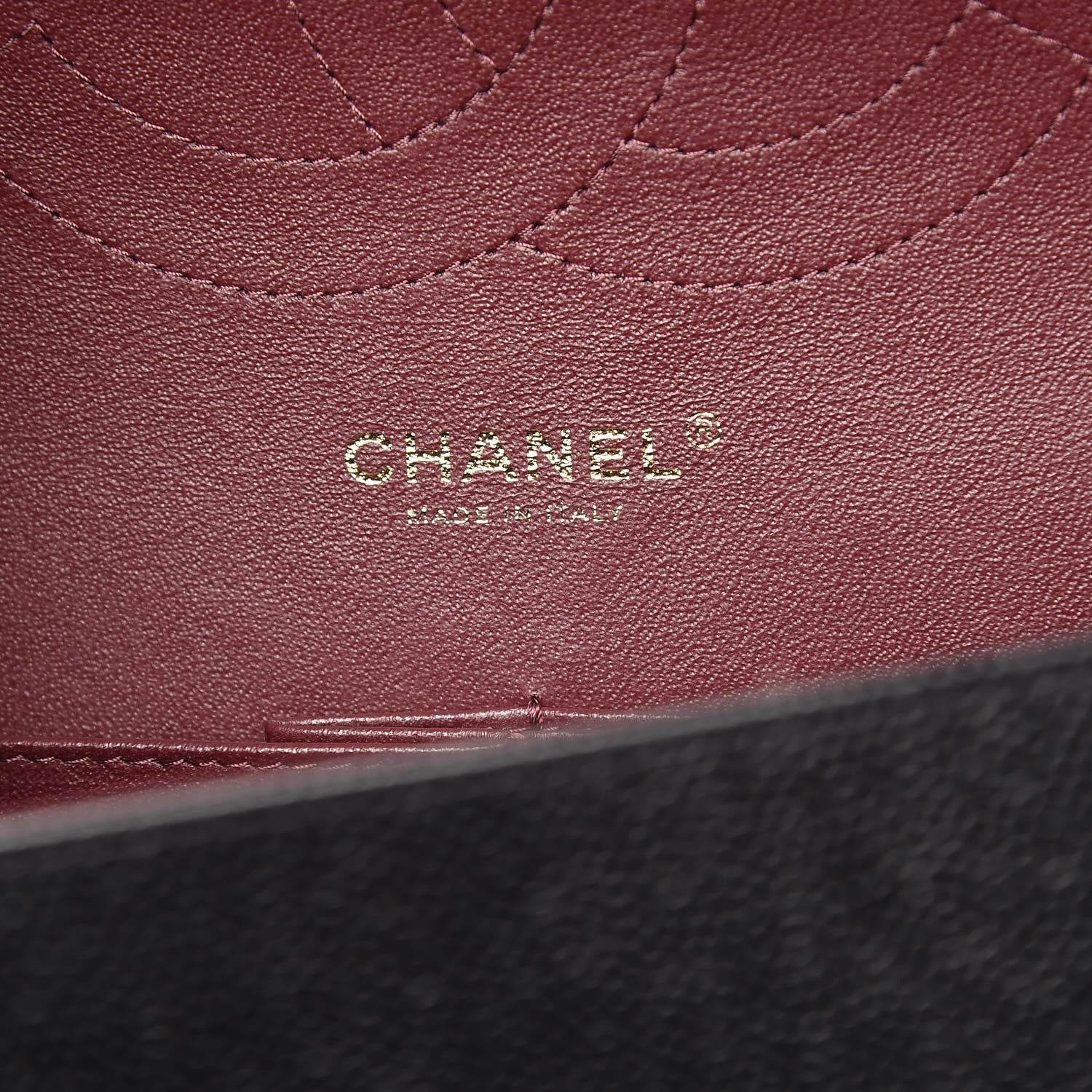 Chanel Caviar Quilted Jumbo Double Flap Black 6 of 9