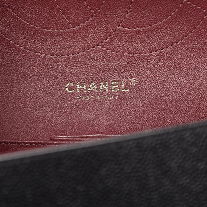 Chanel Caviar Quilted Jumbo Double Flap Black 6 of 9