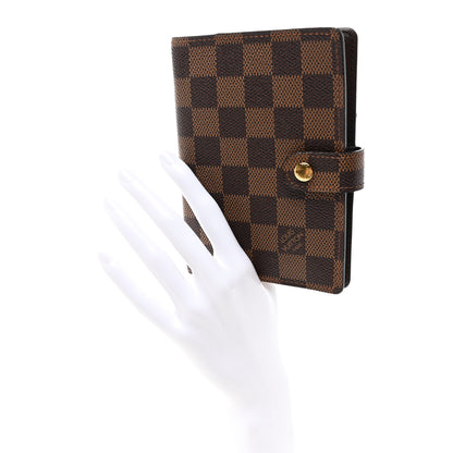 Louis Vuitton Damier Ebene Small Ring Agenda Cover 2 of 7