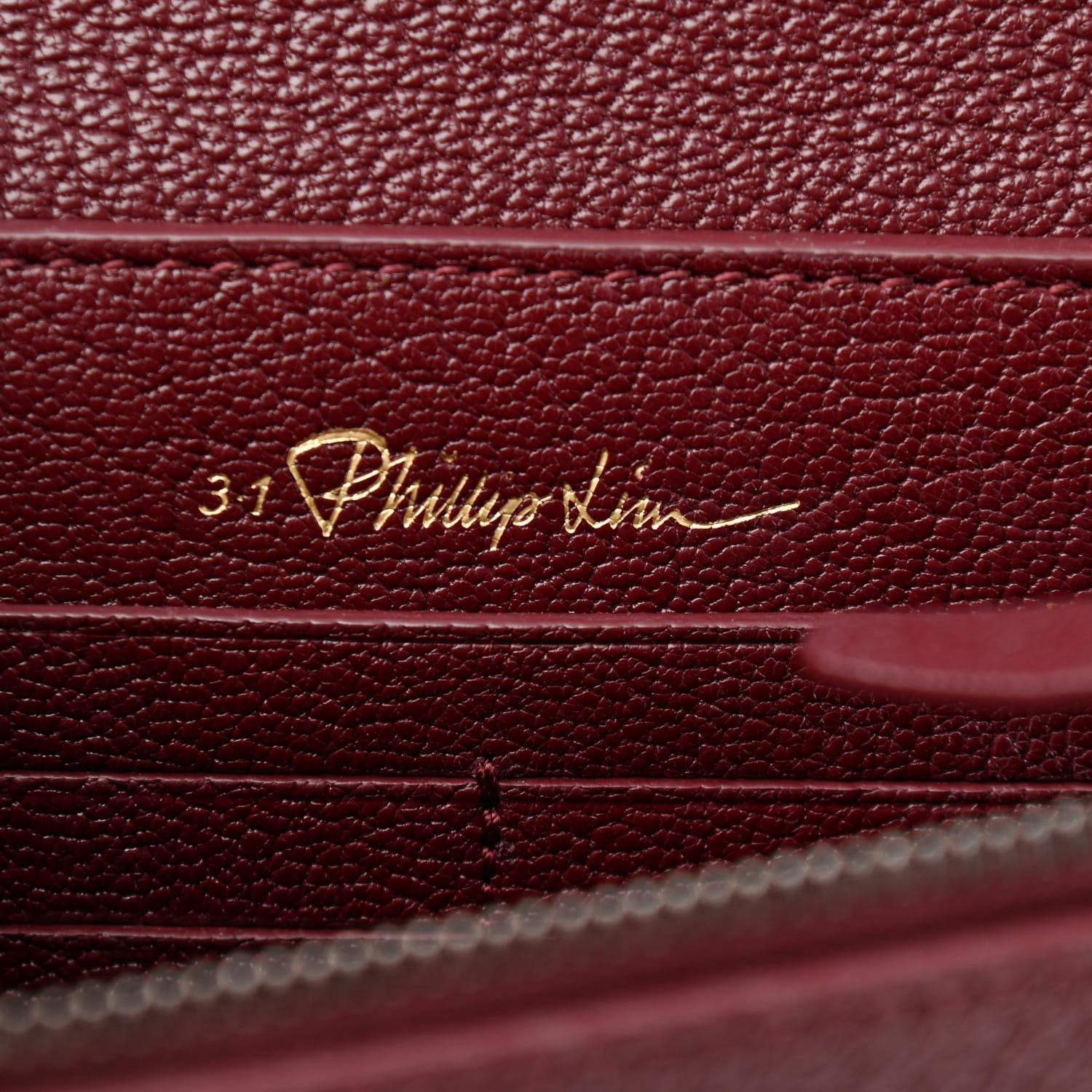 3.1 Phillip Lim Goatskin Mini Soleil Flap Bag Burgundy 6 of 10