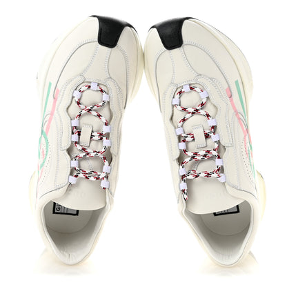Gucci Ultralight Plutone Calfskin Womens Gucci Run Sneakers 40.5 Great White 2 of 10